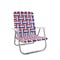 Lawn Chair Usa Lawn Chair USA-High Back Aluminum Beach Chairs (Pair)-Old Glory Pattern BC-OG - alternate 1